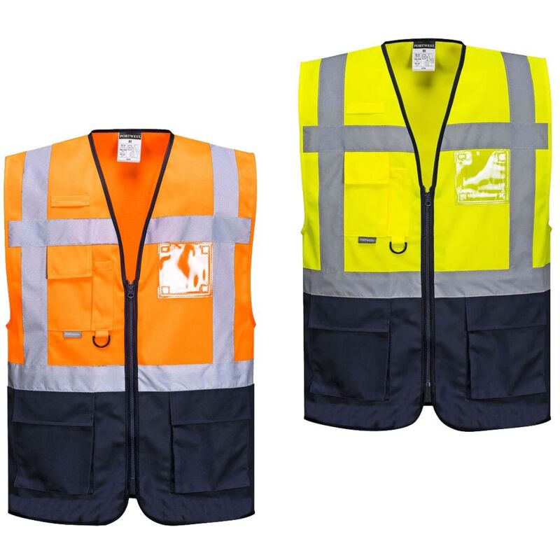 foto del prodotto gilet alta visibilit portwest varsavia executive c476 xl giallo