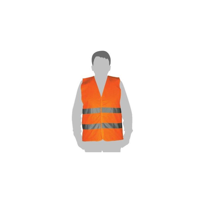 foto del prodotto gilet alta visibilita arancio 4521 wokin taglia xl 452103