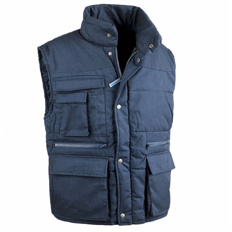 foto del prodotto gilet antares colore blu mis. l