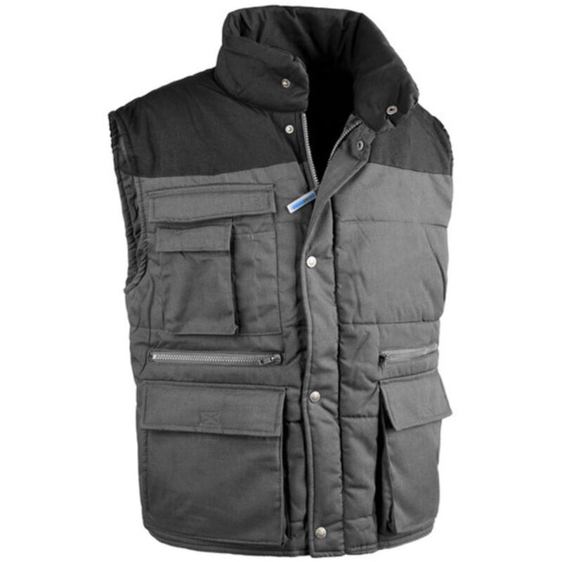 foto del prodotto gilet antares grigio nero mis. xl