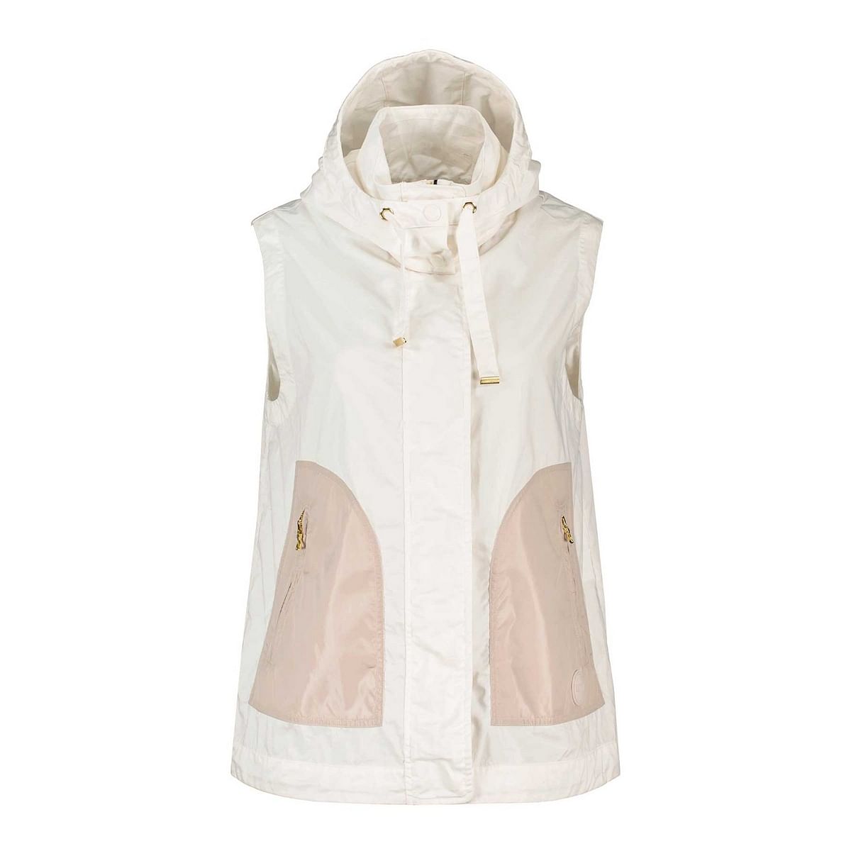 foto del prodotto gilet con cappuccio staccabile donna