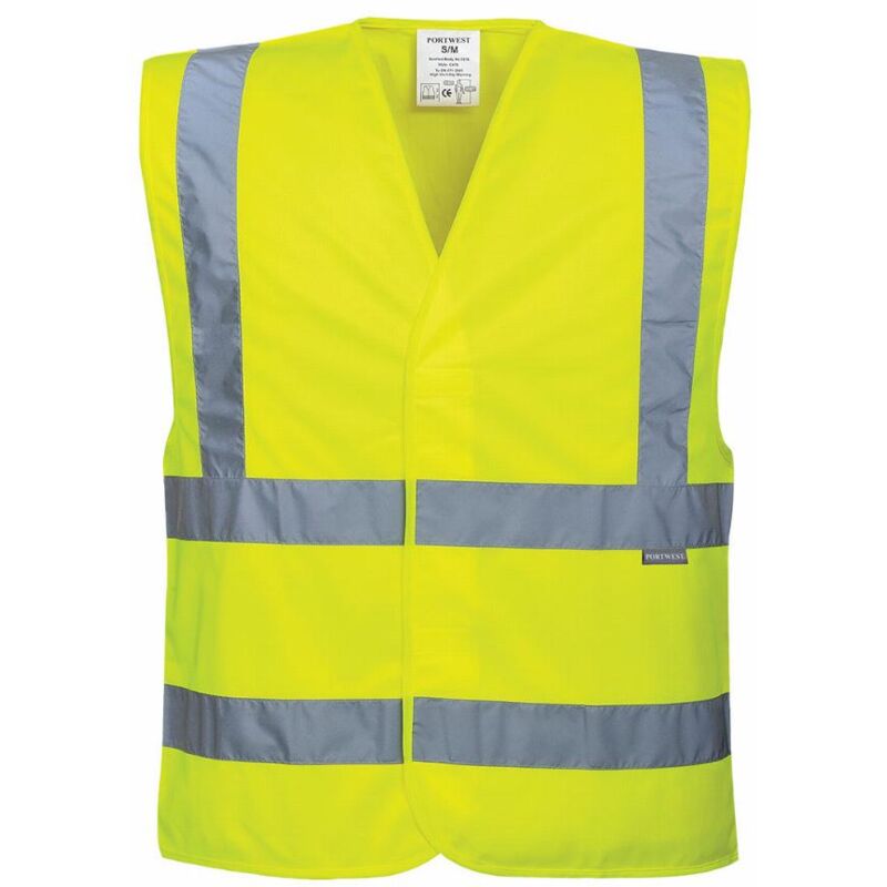 foto del prodotto gilet da imbracatura portwest hv yellow s.6xl 7xl c470yer6x 7x