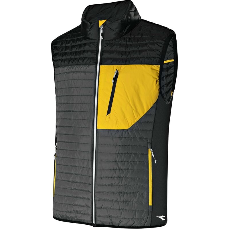 foto del prodotto gilet da lavoro diadora light vest color block xxl nero