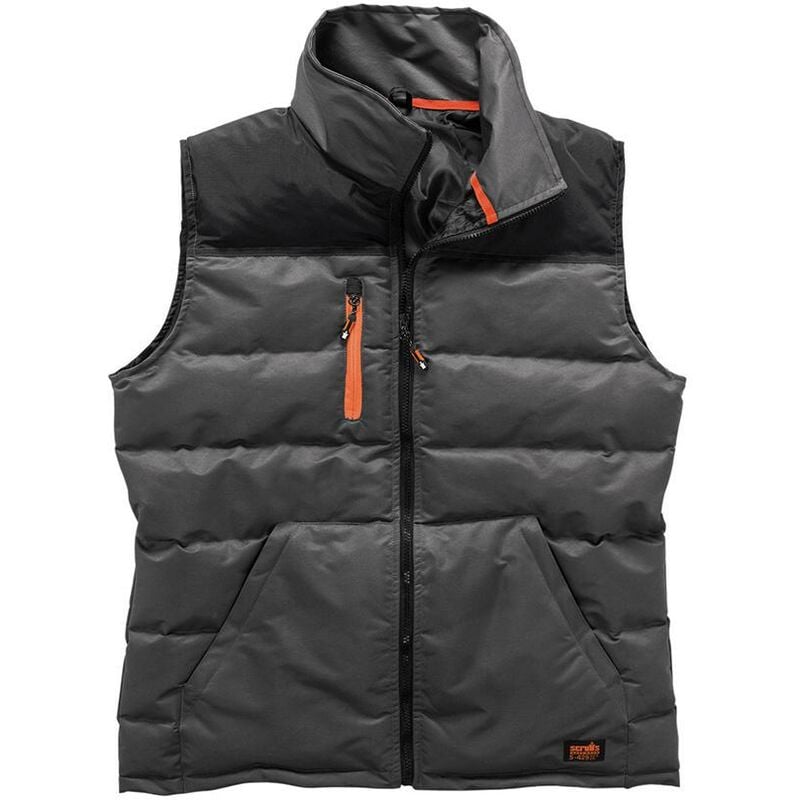 foto del prodotto gilet da lavoro grigio cenere taglia s