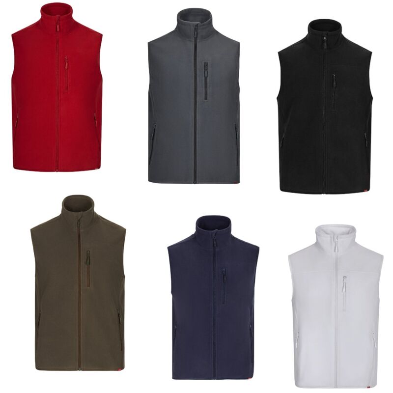 foto del prodotto gilet da lavoro in pile velilla 105905 xl nero