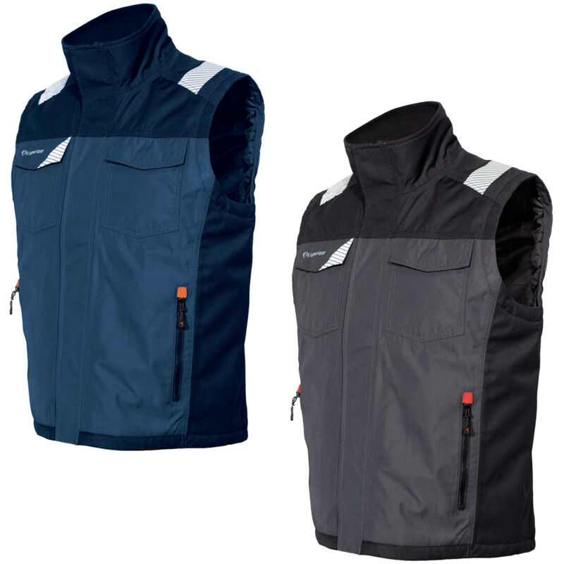 foto del prodotto gilet da lavoro issa line lucky 04533b l blu