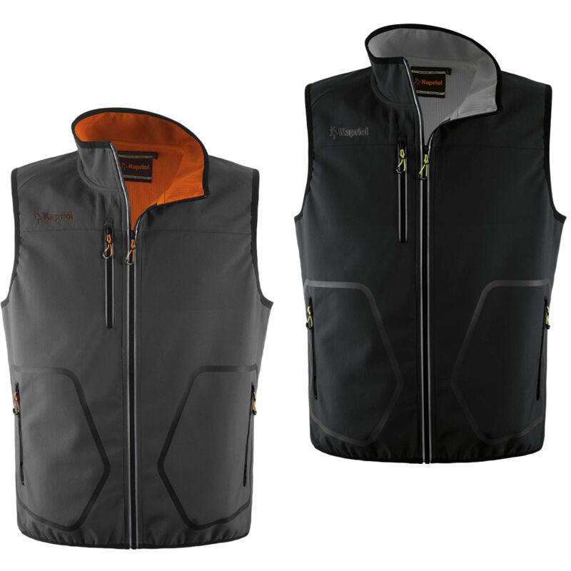 foto del prodotto gilet da lavoro kapriol tech softshell m grigio