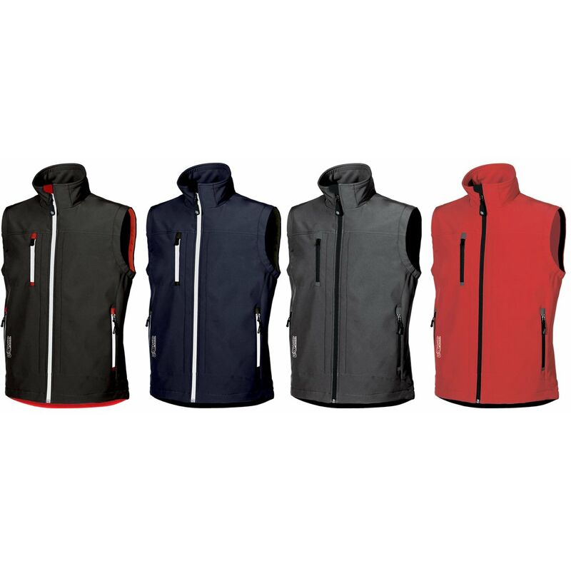 foto del prodotto gilet da lavoro u power climb in softshell xxl nero