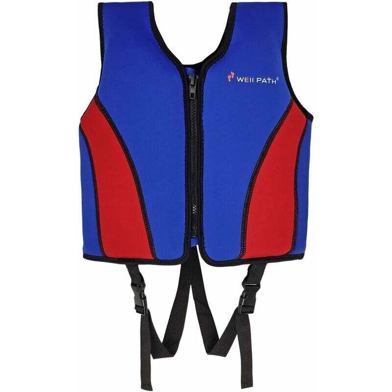 foto del prodotto gilet da nuoto per bambini gilet galleggiante per neonati e ragazze gilet galleggiante per galleggiamento costume da bagno regolabile galleggiante per nuoto allenamento impara a nuotare, 2-3 anni