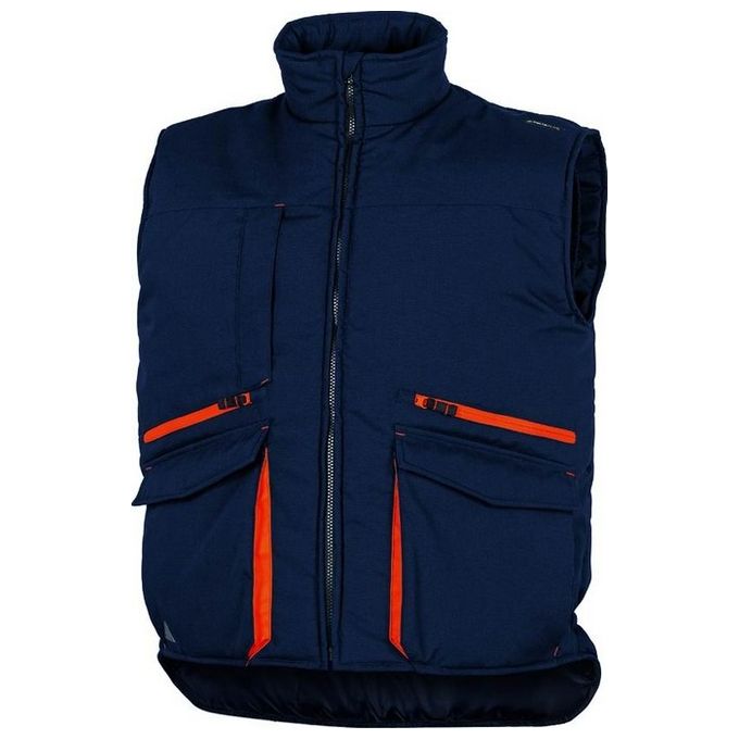 foto del prodotto gilet deltaplus imbottito sierra 2 blu orange tg. xxl