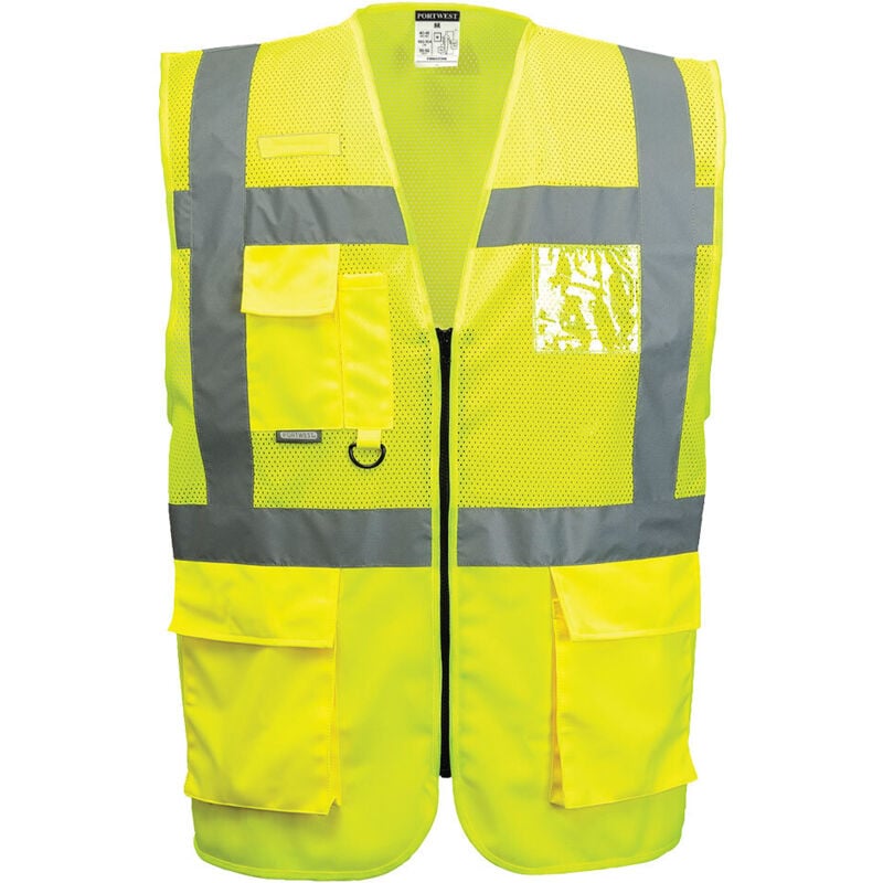 foto del prodotto gilet executive madrid in maglia giallo m