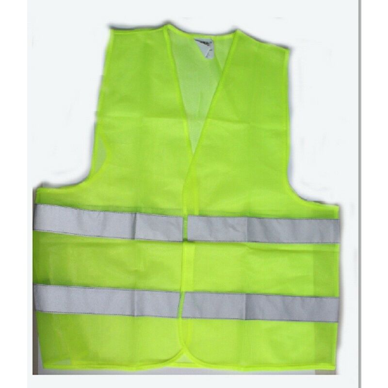 foto del prodotto gilet fluorescente rifrangente giallo rosso ad alta visibilit taglia unica colore giallo