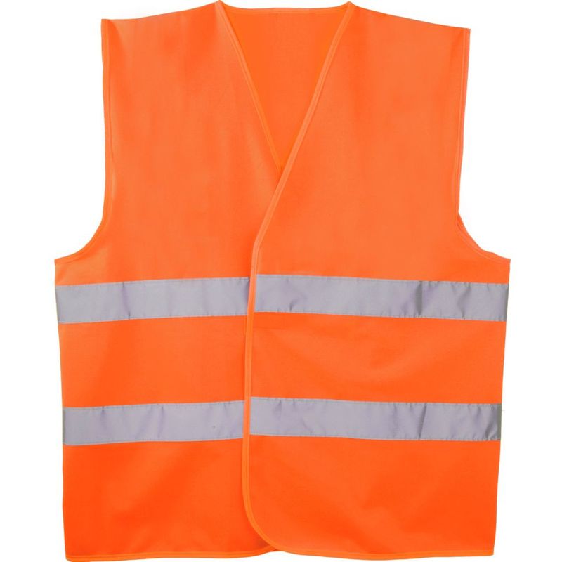 foto del prodotto gilet fluorescente rifrangente giallo rosso ad alta visibilit taglia unica colore rosso