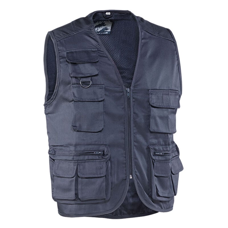 foto del prodotto gilet fodera poliestere cotone navy taglia s juba