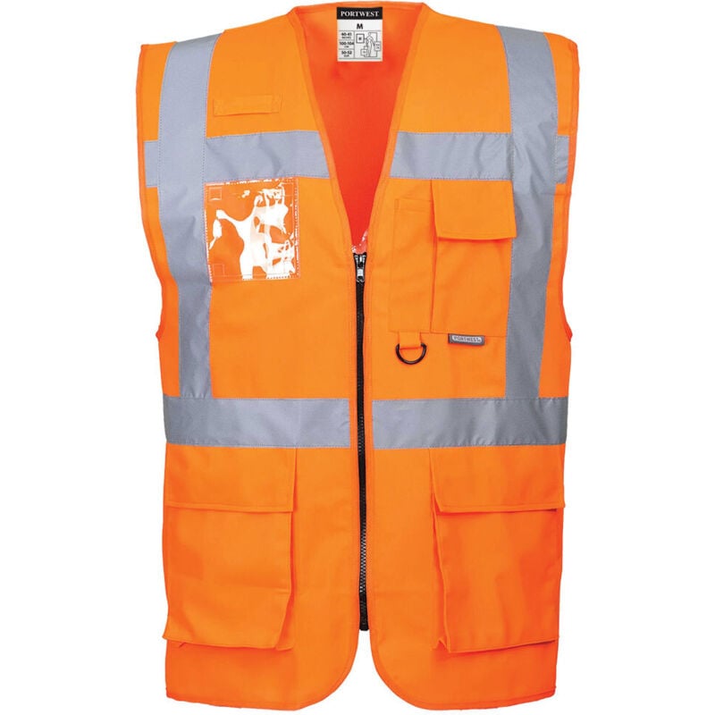 foto del prodotto gilet hi-vis executive - berlin orange xl