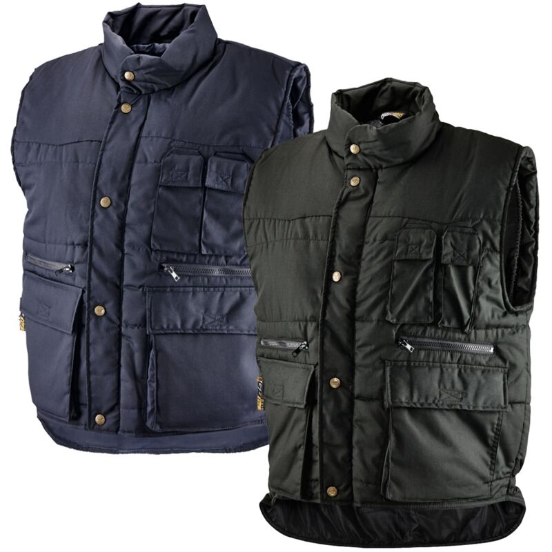 foto del prodotto gilet multitasche da lavoro neri annecy xl blu