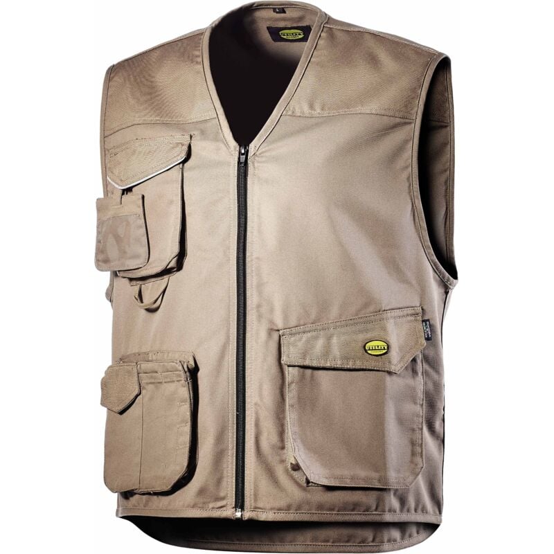 foto del prodotto gilet multitasche diadora mover blu classico - 702.160302 - size m