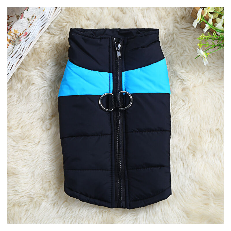 foto del prodotto gilet per cani impermeabile in cotone, gilet per animali domestici, cappotto per cani autunno e inverno, cappotto per cani autunno e inverno per cani