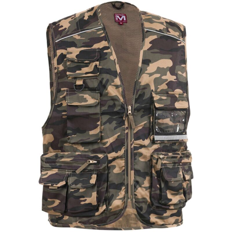 foto del prodotto gilet power camouflage mis.m