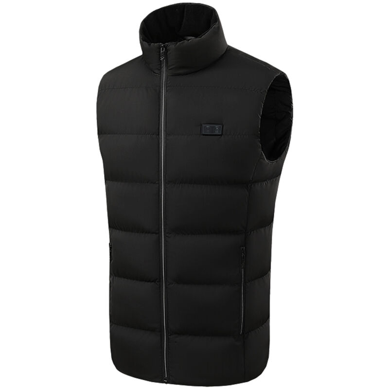 foto del prodotto gilet riscaldato usb per esterni, abbigliamento termico elettrico flessibile invernale, abbigliamento caldo per escursionismo da pesca