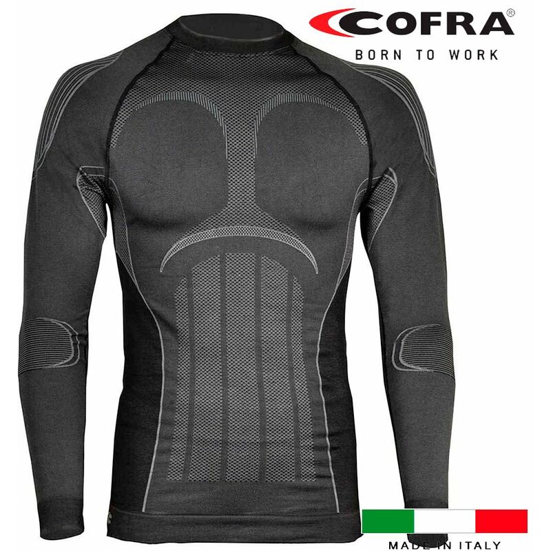 foto del prodotto gilet termico bryne antracite cofra taglia m