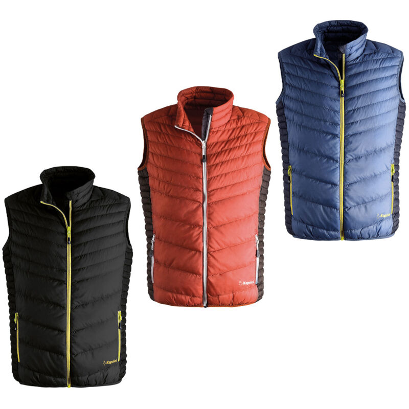foto del prodotto gilet uomo imbottito kapriol thermic s nero