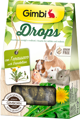 foto del prodotto gimbi drops snack per roditori grain free 50 gr tarassaco 1 ordine scegli lo sconto bzr5 bzr20 200 punti fedelt 