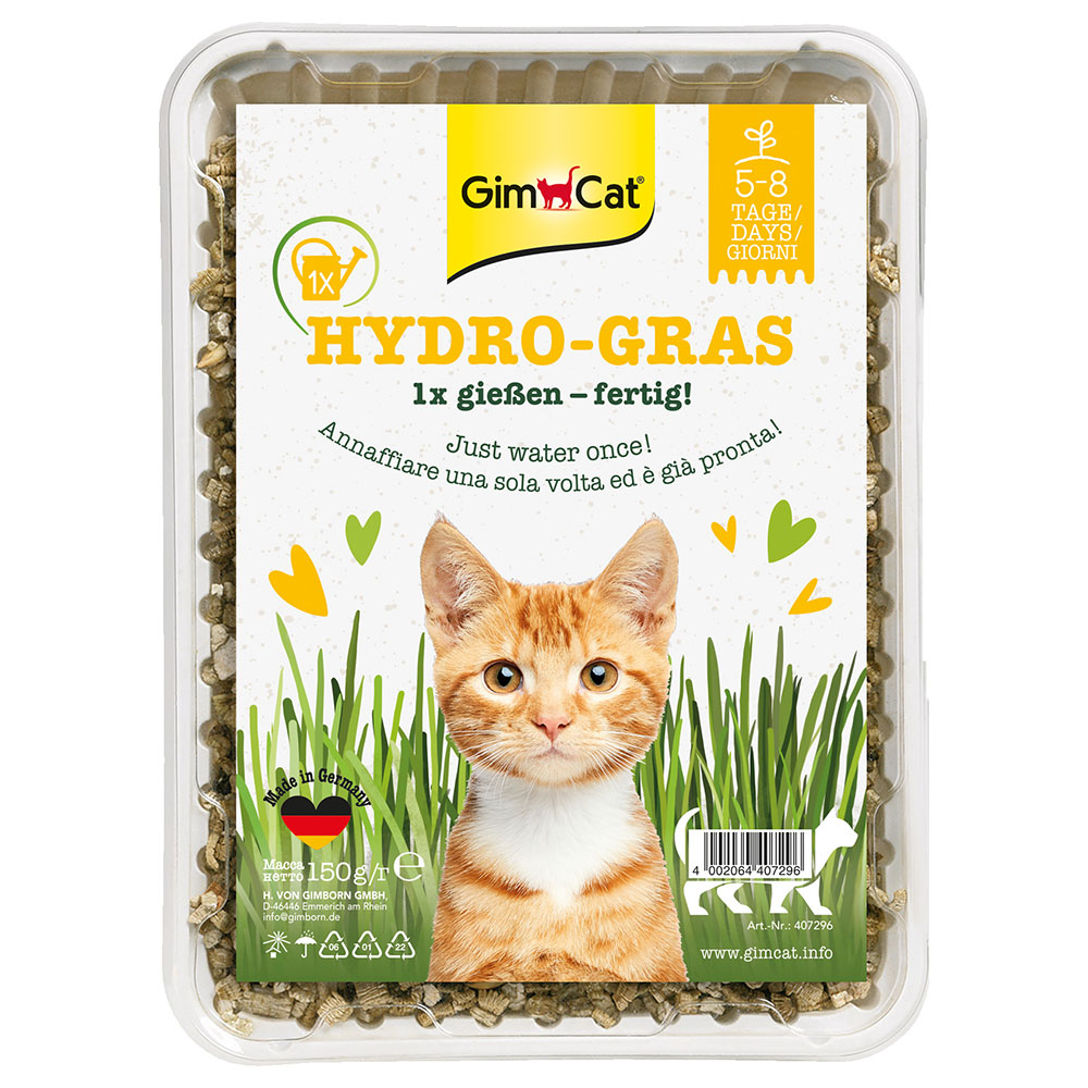 foto del prodotto gimcat hydro gras 150 g 150 g