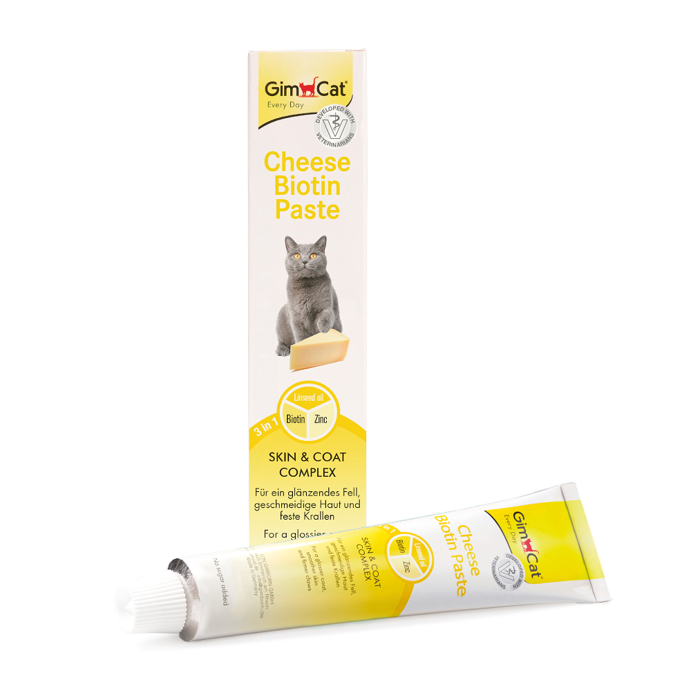 foto del prodotto gimcat pasta al formaggio con biotina 200 g