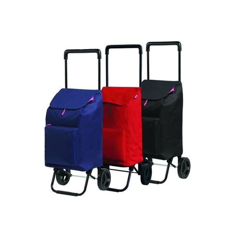 foto del prodotto gimi carrello spesa 45 litri argo nero cm.37x33x95,5h ferr 400749