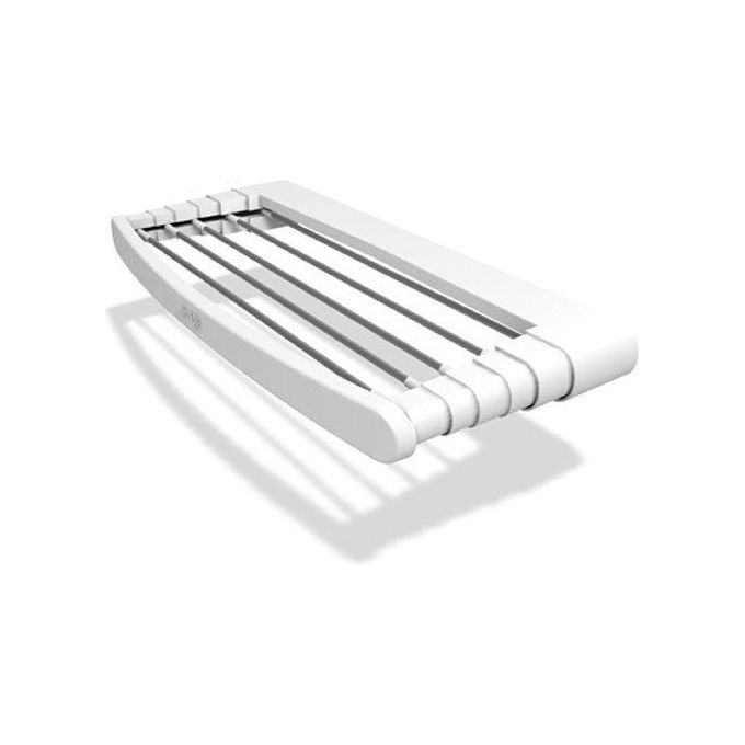 foto del prodotto gimi telepack 100 stendibiancheria da parete telescopico in resina e alluminio per 7 metri di lavaggio pratico e funzionale