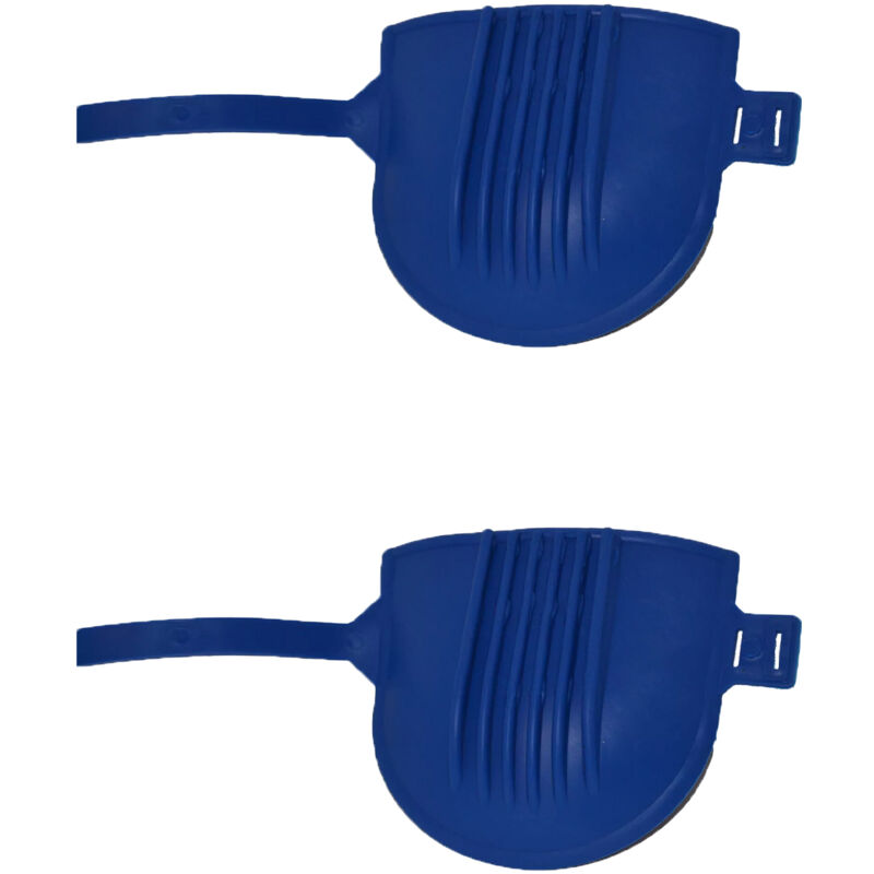 foto del prodotto ginocchiere in gomma dispositivo di protezione antiabrasive hit blu