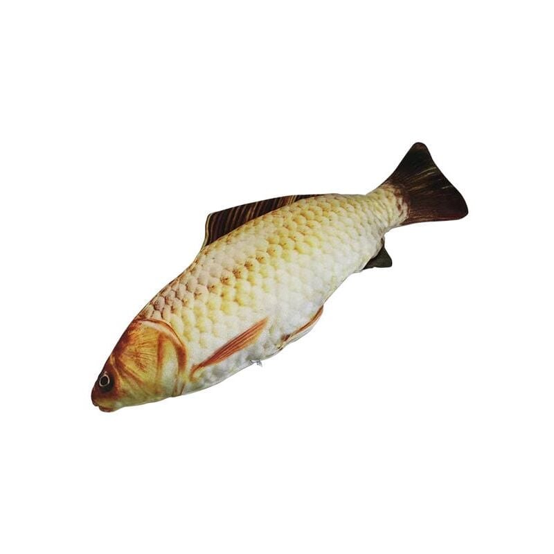 foto del prodotto giocattoli interattivi per gatti con erba gatta da 30 cm, simulazione realistica di pesce elettrico in peluche, giocattolo per gatti ricaricabile con