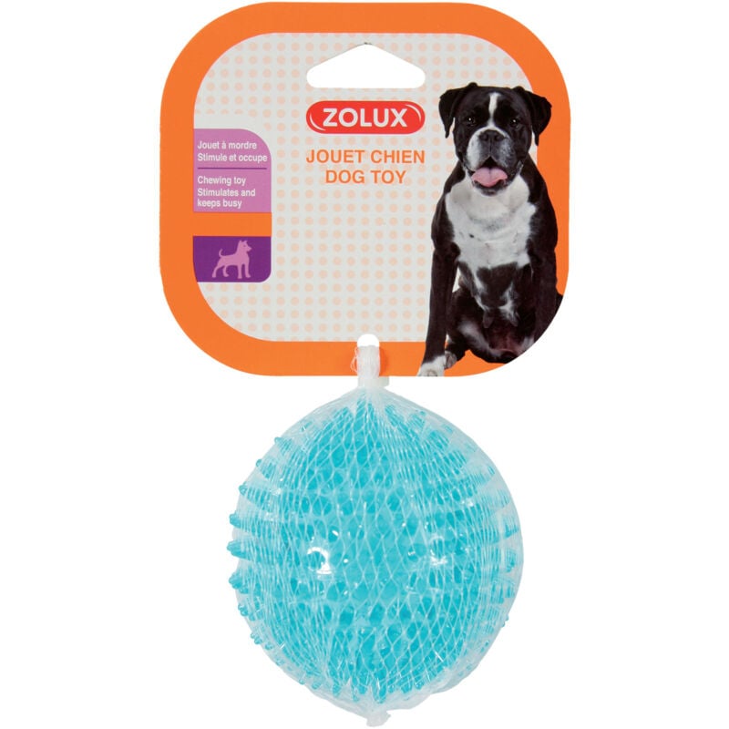 foto del prodotto giocattolo cane pallina turchese zolux
