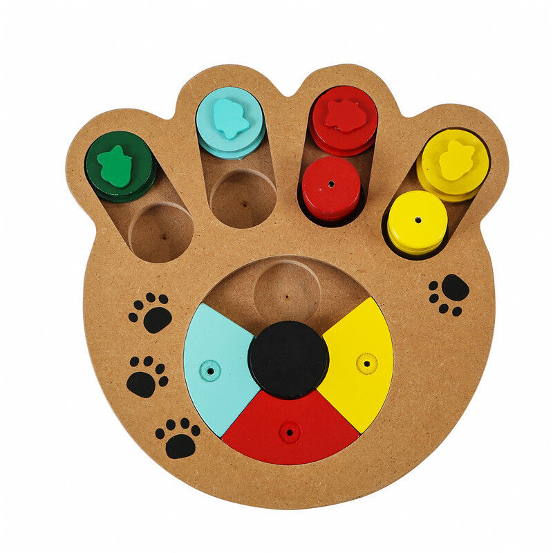 foto del prodotto giocattolo interattivo educativo per cani, gioco di intelligenza nascosta per cani e gatti, distributore di cibo interattivo per cani.