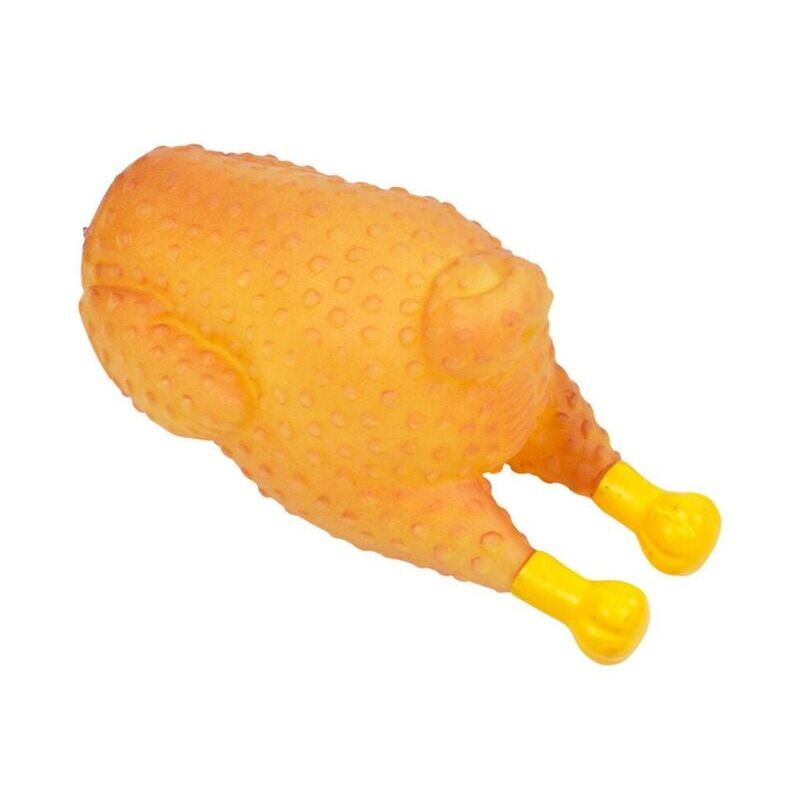 foto del prodotto giocattolo per cani a forma di pollo arrosto