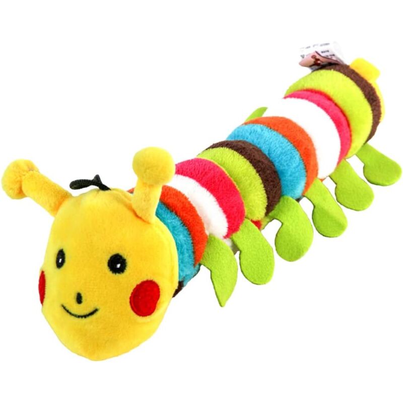 foto del prodotto giocattolo per cani indistruttibile giocattolo da masticare per cani giocattolo di peluche per cani giallo 