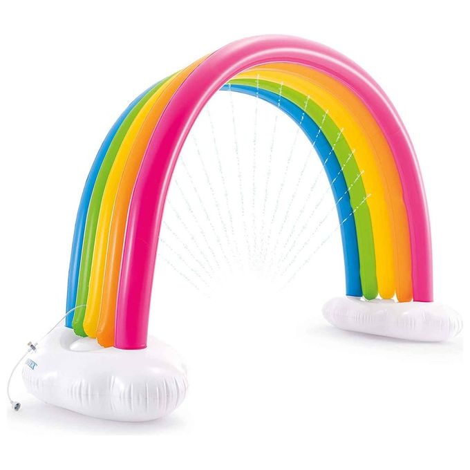 foto del prodotto giocattolo spruzzatore d acqua intex arcobaleno 300 x 109 x 180 cm pvc