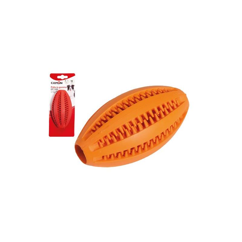 foto del prodotto giochi camon p rugby gomma p cani 11 cm