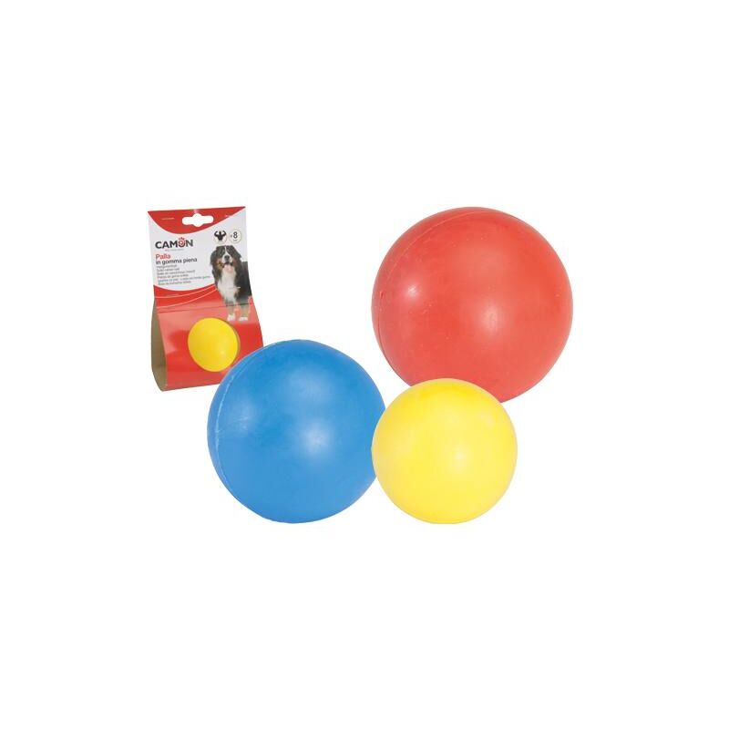 foto del prodotto giochi camon palla gomma p cani d5cm