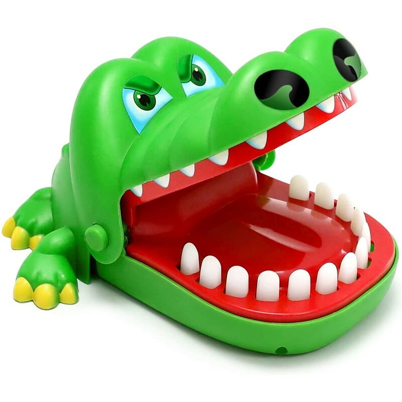 foto del prodotto giochi di denti di coccodrillo per bambini, giochi divertenti con dita casuali mordaci, giochi per famiglie, giochi di societ , ragazze e ragazzi,