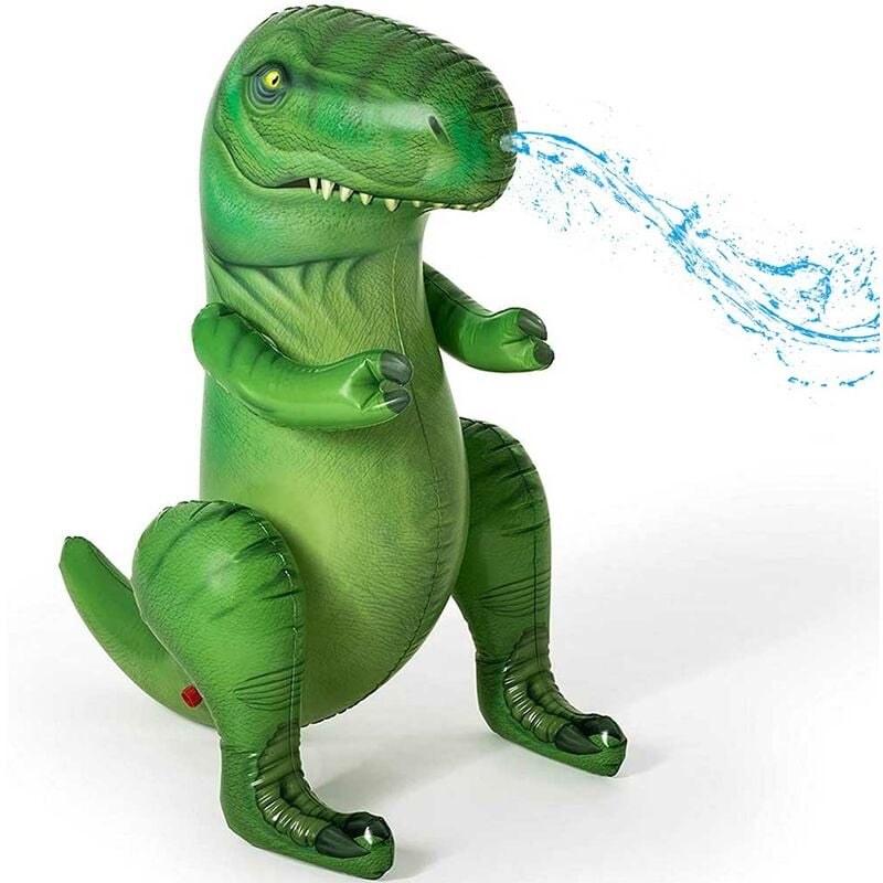 foto del prodotto gioco a forma di dinosauro gonfiabile spruzza acqua per bambini bestway