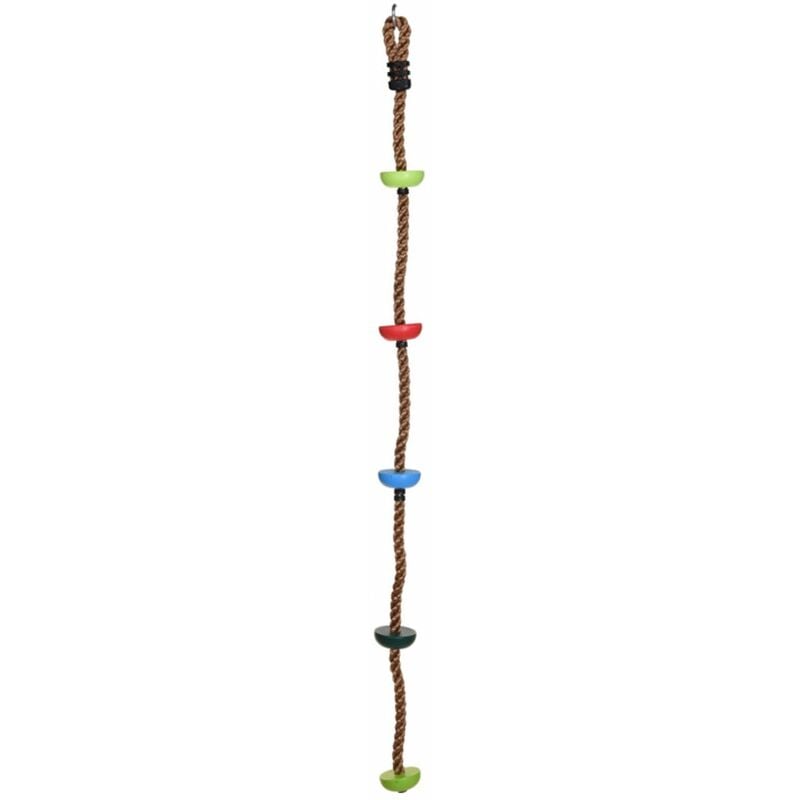 foto del prodotto gioco corda da arrampicata per altalena in plastica con corde per bambini