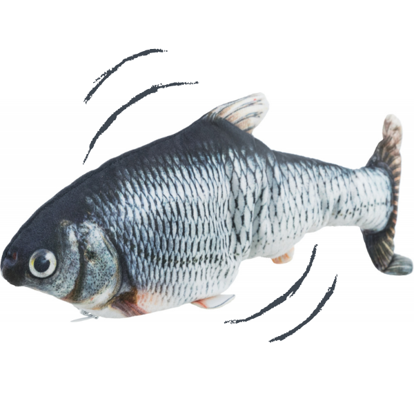 foto del prodotto gioco interattivo pesce guizzante trixie 1 gioco giochi per gatti 1 ordine scegli lo sconto bzr5 bzr20 200 punti fedelt 