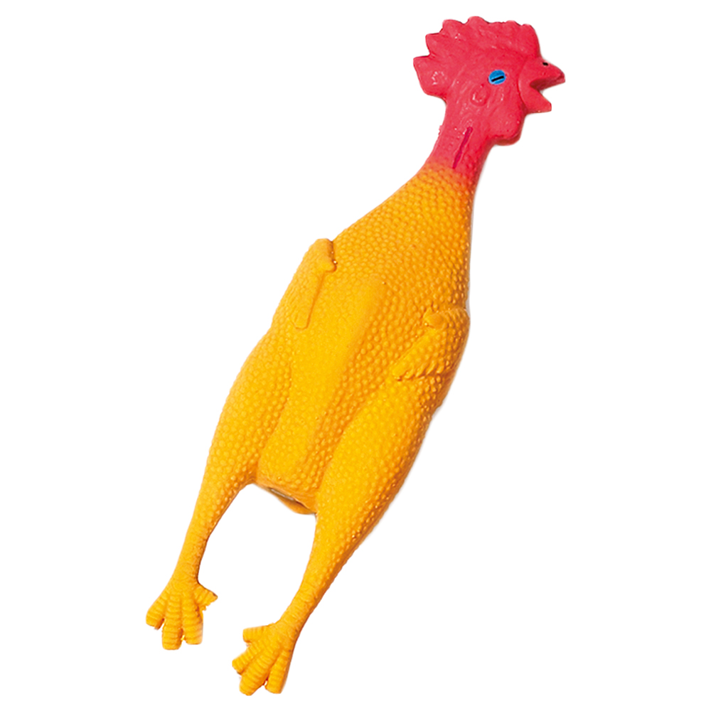 foto del prodotto gioco per cani pollo in lattice 24 cm