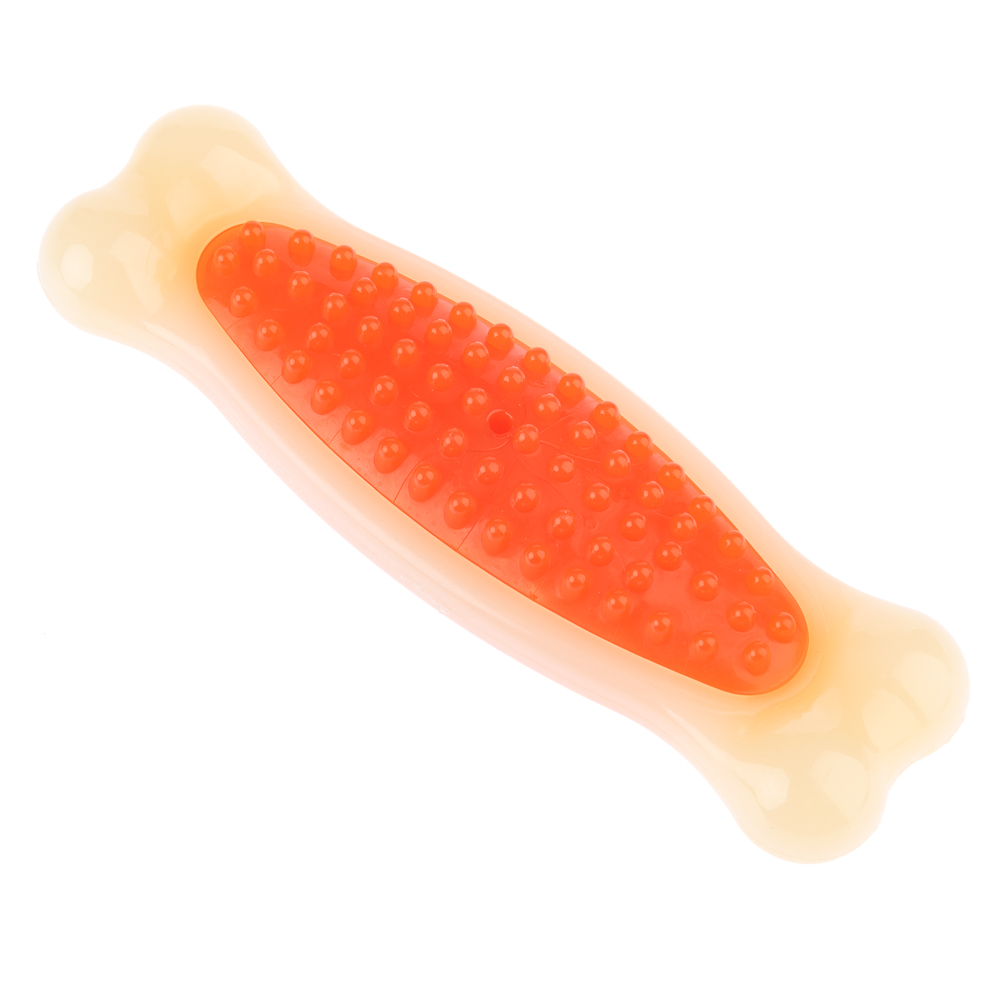 foto del prodotto gioco per cani tiaki al gusto di bacon s l 10 x p 3 x h 2 cm