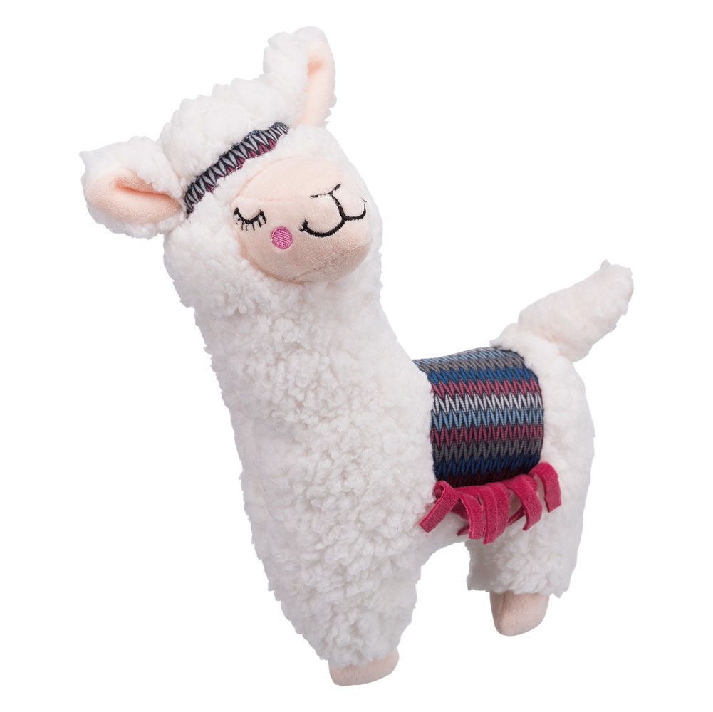 foto del prodotto gioco per cani trixie alpaca di peluche 1 pz