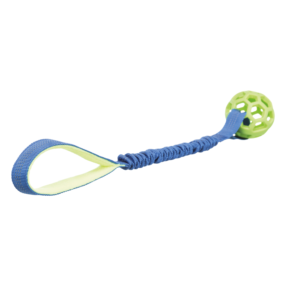 foto del prodotto gioco per cani trixie bungee corda con palla l 48 cm, 7 cm