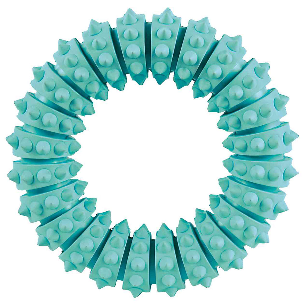 foto del prodotto gioco per cani trixie denta fun anello 12 cm