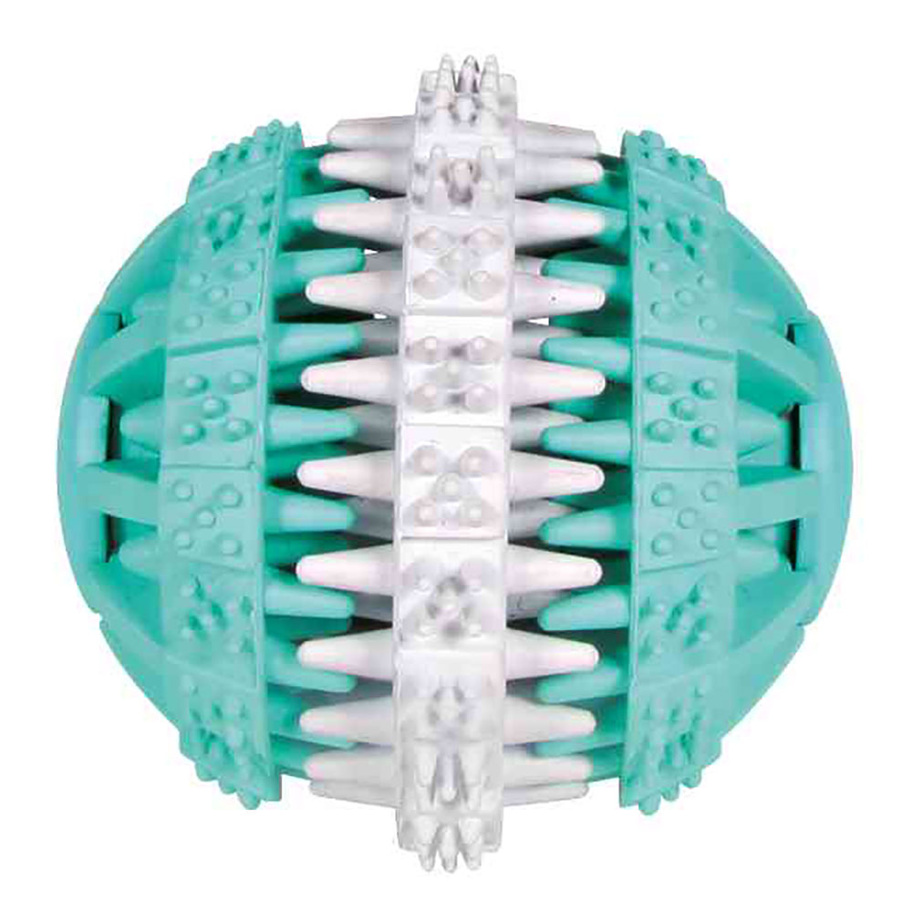 foto del prodotto gioco per cani trixie denta fun palla 6 cm